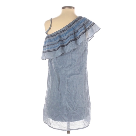 Anthropologie Heartloom Bailey Denim Mini Dress - Picture 9 of 10